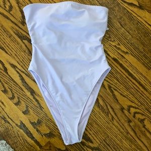 Lavender high cut one piece - Forever 21